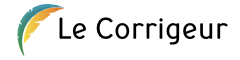 Logotype du Corrigeur